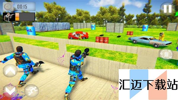 彩弹射击训练营免费手机版：角色扮演的动作闯关游戏，画面清晰！
